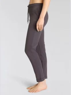 H.I.S Pantalons<Pantalon molletonné pantalon basique avec petit logo brodé