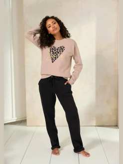 LASCANA Pantalons<Pantalon molletonné pantalon de jogging avec coulisse élastique