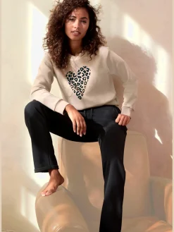 LASCANA Pantalons<Pantalon molletonné pantalon de jogging avec coulisse élastique