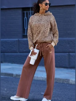 Buffalo Pantalons<Pantalon molletonné pantalon sweat large et décontracté