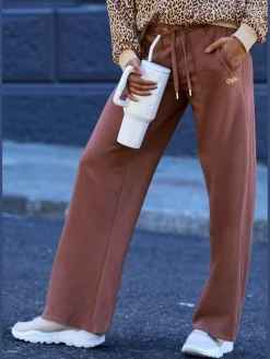 Buffalo Pantalons<Pantalon molletonné pantalon sweat large et décontracté