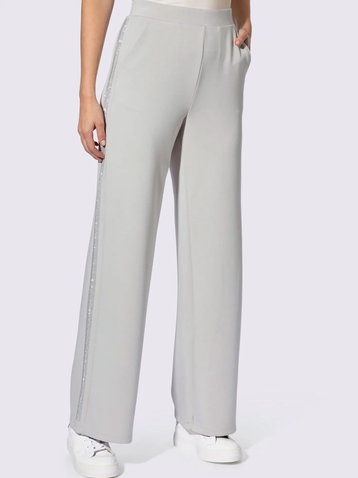 Rick Cardona Pantalons<Pantalon petites pierres brillantes fantaisie