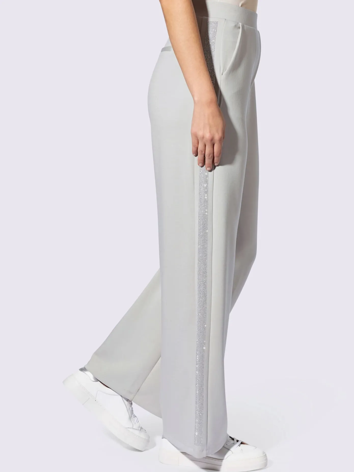 Rick Cardona Pantalons<Pantalon petites pierres brillantes fantaisie