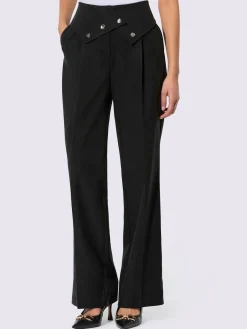 Creation L Pantalons<Pantalon plis élégants