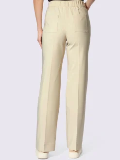 Rick Cardona Pantalons<Pantalon plis repassés piqués, aspect soigné