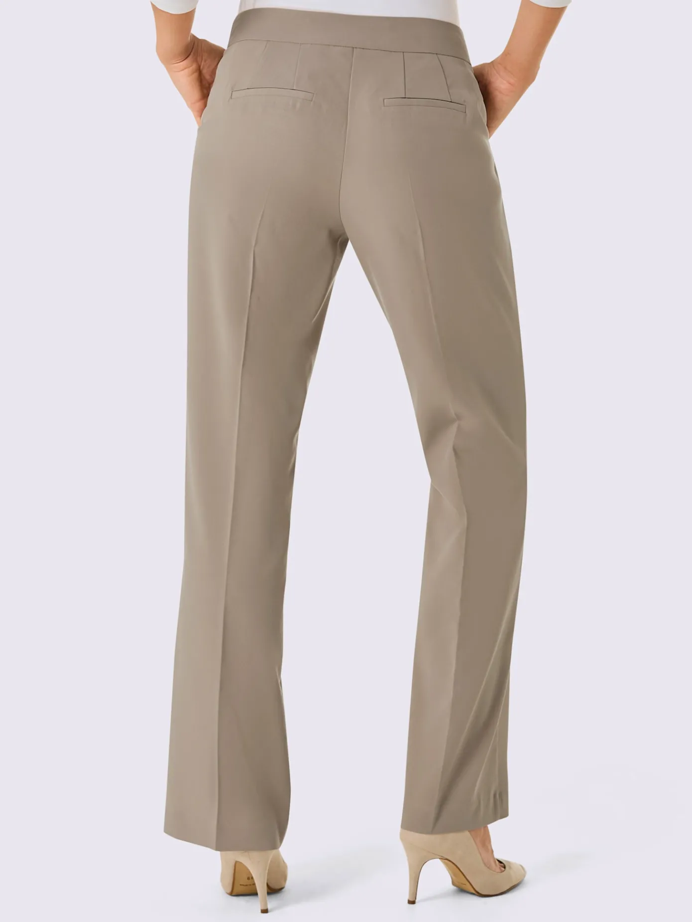 CREATION L PREMIUM Pantalons<Pantalon plissé 63% lyocell (tencel)