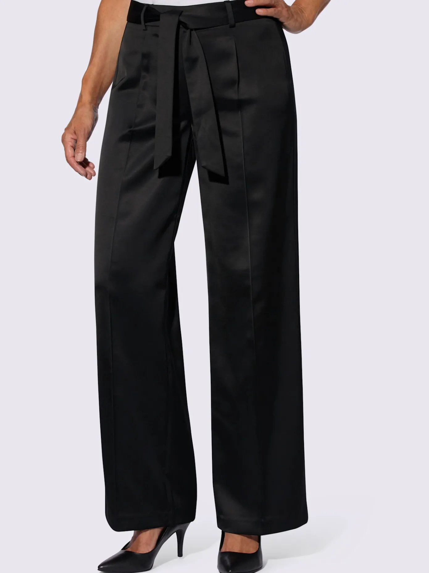 Fair Lady Pantalons<Pantalon plissé 64% viscose
