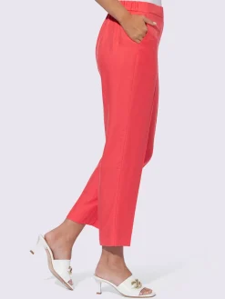 Ashley Brooke Pantalons<Pantalon plissé matière structurée mate et brillante