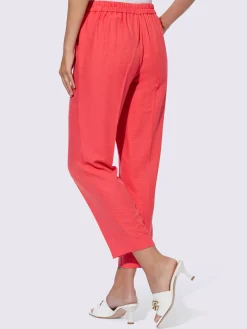 Ashley Brooke Pantalons<Pantalon plissé matière structurée mate et brillante