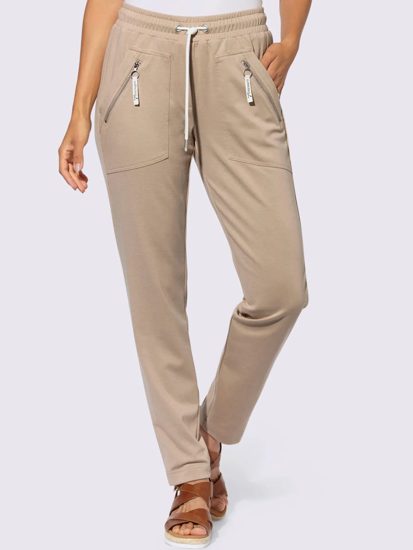 Collection L Pantalons<Pantalon qualité douce et fluide