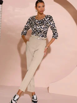 Creation L Pantalons<Pantalon qualité lyocell estivale