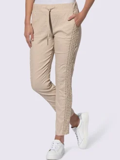 Mandarin Pantalons<Pantalon qualité tissée
