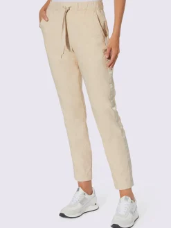 Mandarin Pantalons<Pantalon skinny ceinture avec coulisse