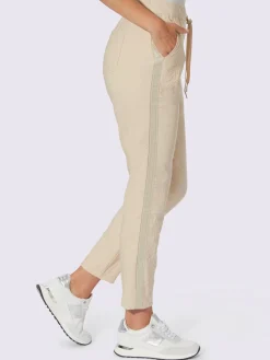 Mandarin Pantalons<Pantalon skinny ceinture avec coulisse
