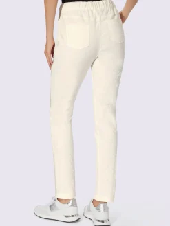 Mandarin Pantalons<Pantalon skinny ceinture avec coulisse