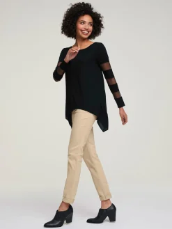 Linea Tesini Pantalons<Pantalon skinny coupe skinny