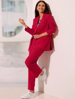 Tenues De Cérémonie|Pantalons<Pantalon tailleur avec viscose