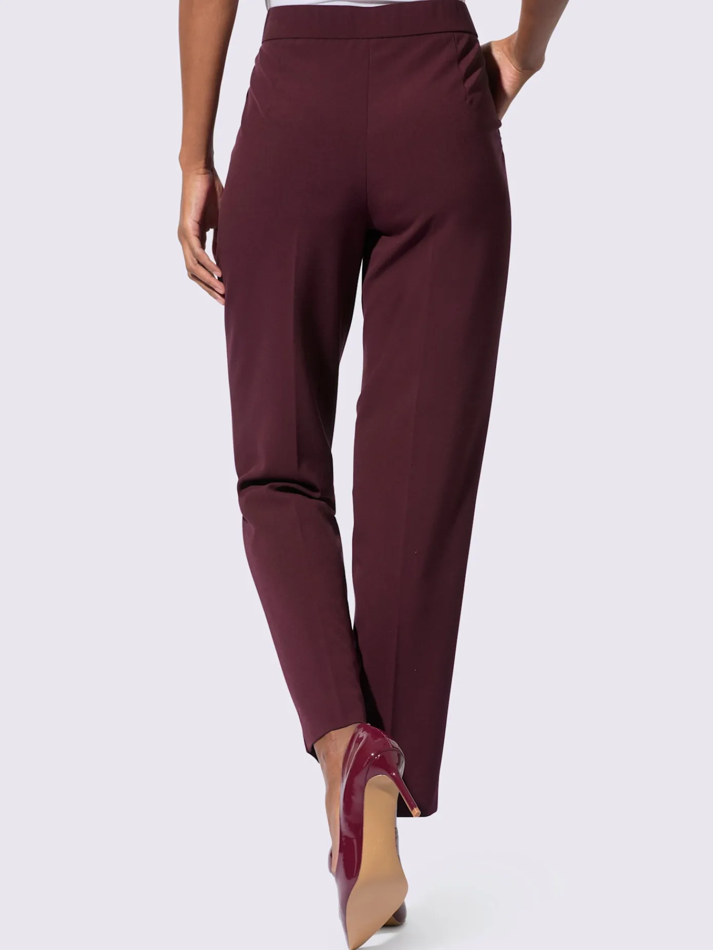 Creation L Pantalons<Pantalon tailleur polyester recyclé