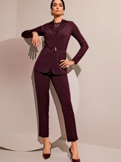 Creation L Pantalons<Pantalon tailleur polyester recyclé