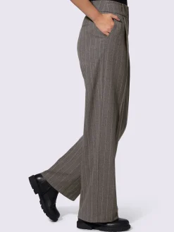 Rick Cardona Pantalons<Pantalon tissé fines rayures classiques