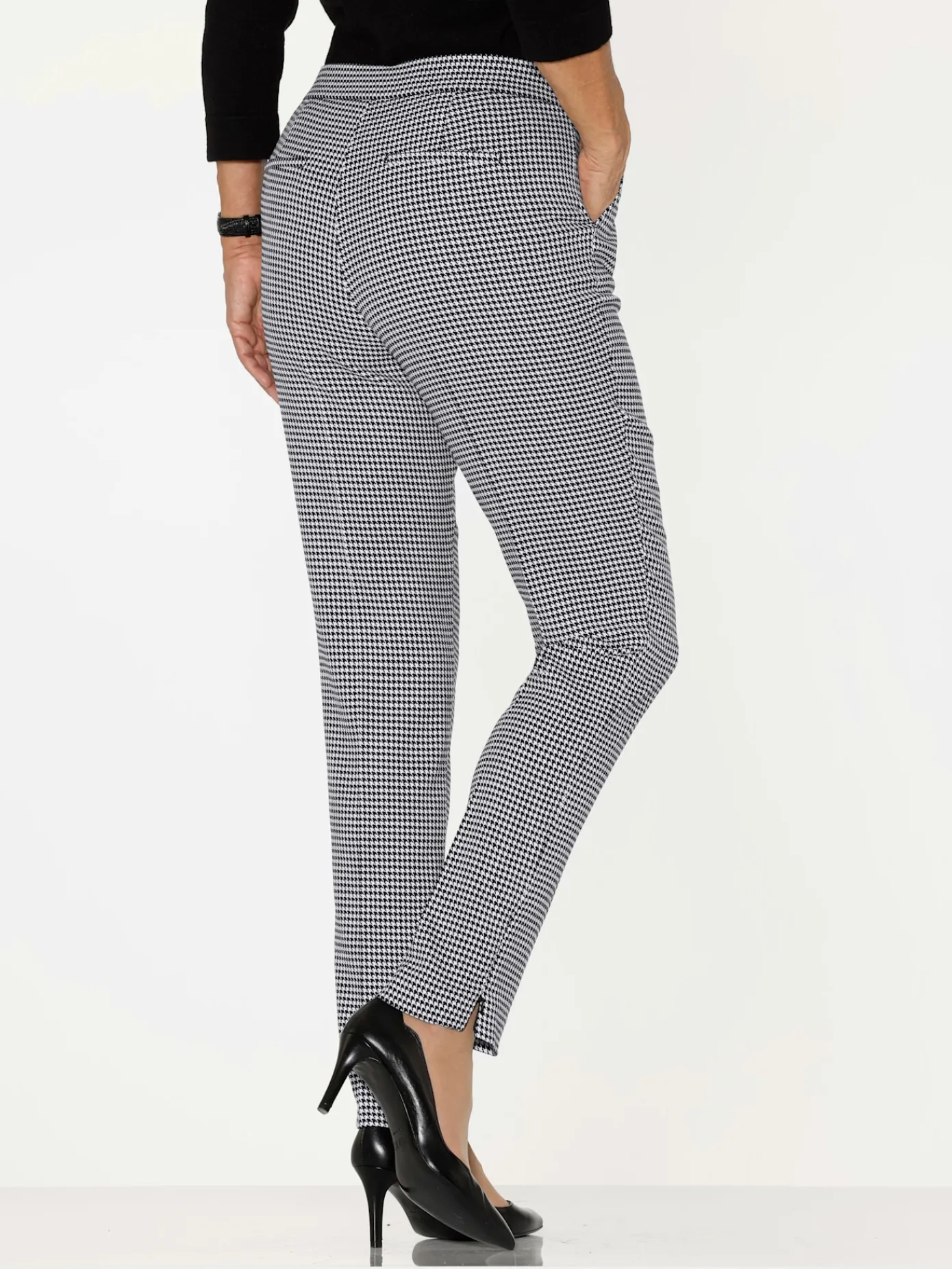 CREATION L PREMIUM Pantalons<Pantalon tissé joli motif jacquard