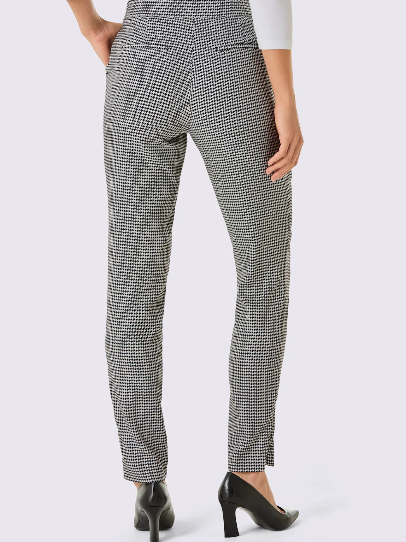 CREATION L PREMIUM Pantalons<Pantalon tissé joli motif jacquard