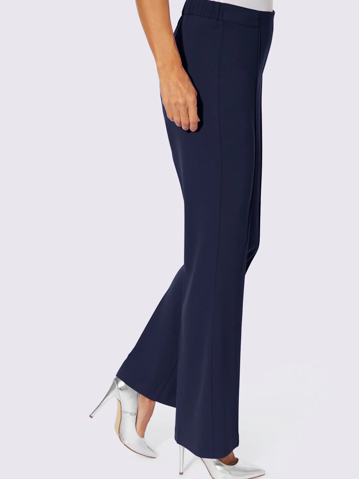 Fair Lady Pantalons|Tenues De Cérémonie<Pantalon tissé mélange de matières facile d'entretien