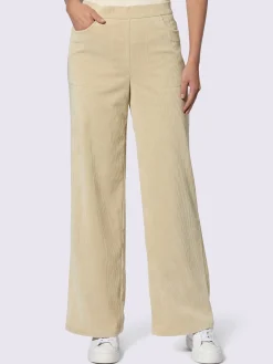 Rick Cardona Pantalons<Pantalon velours ceinture élastique pour plus de confort