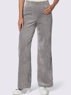 Rick Cardona Pantalons<Pantalon velours ceinture élastique pour plus de confort