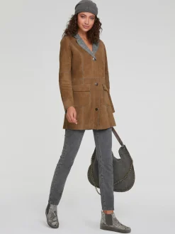 Linea Tesini Pantalons<Pantalon velours coupe droite