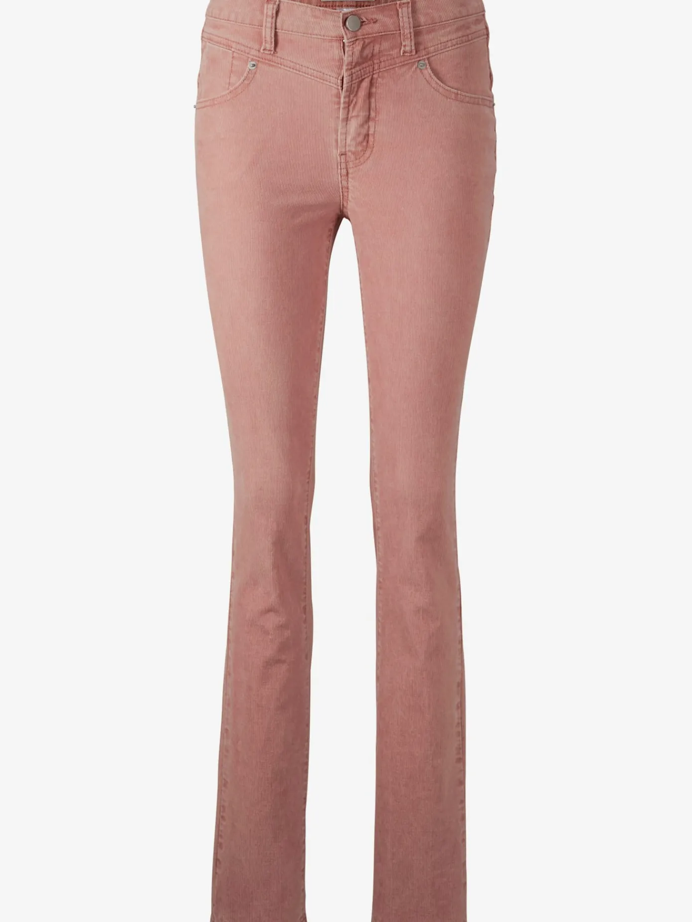 Linea Tesini Pantalons<Pantalon velours coupe droite