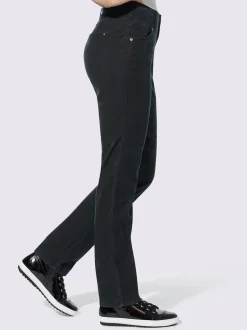 Linea Tesini Pantalons<Pantalon velours coupe droite
