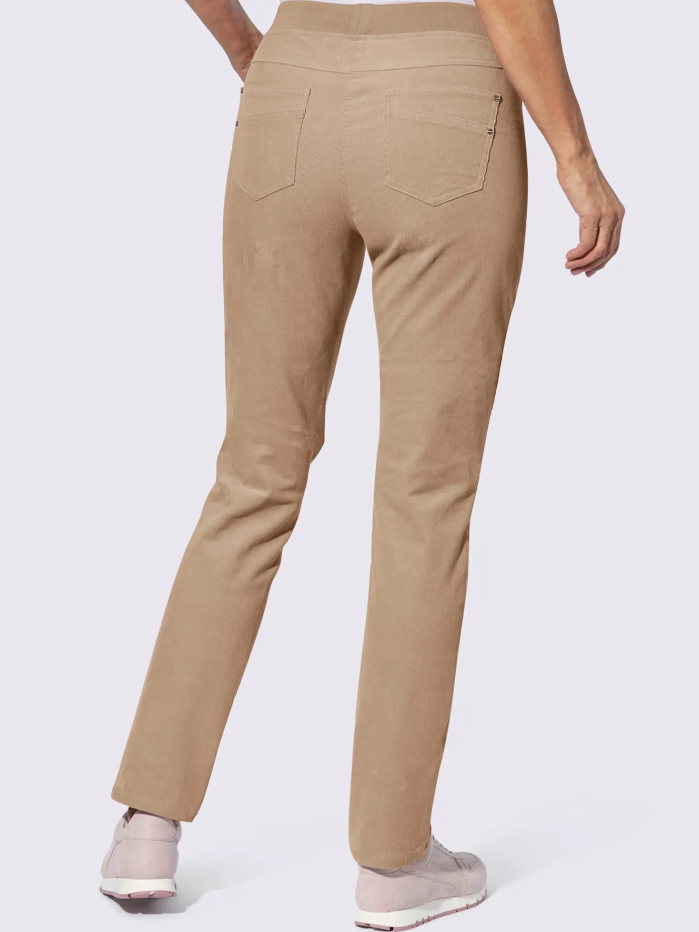 Pantalons<Pantalon velours qualité coton