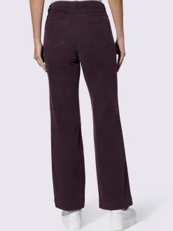 Pantalons<Pantalon velours qualité coton