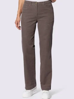 Pantalons<Pantalon velours qualité coton