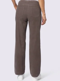 Pantalons<Pantalon velours qualité coton