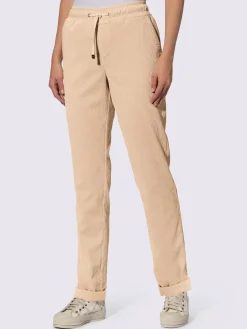 Linea Tesini Pantalons<Pantalon velours qualité velours très douce