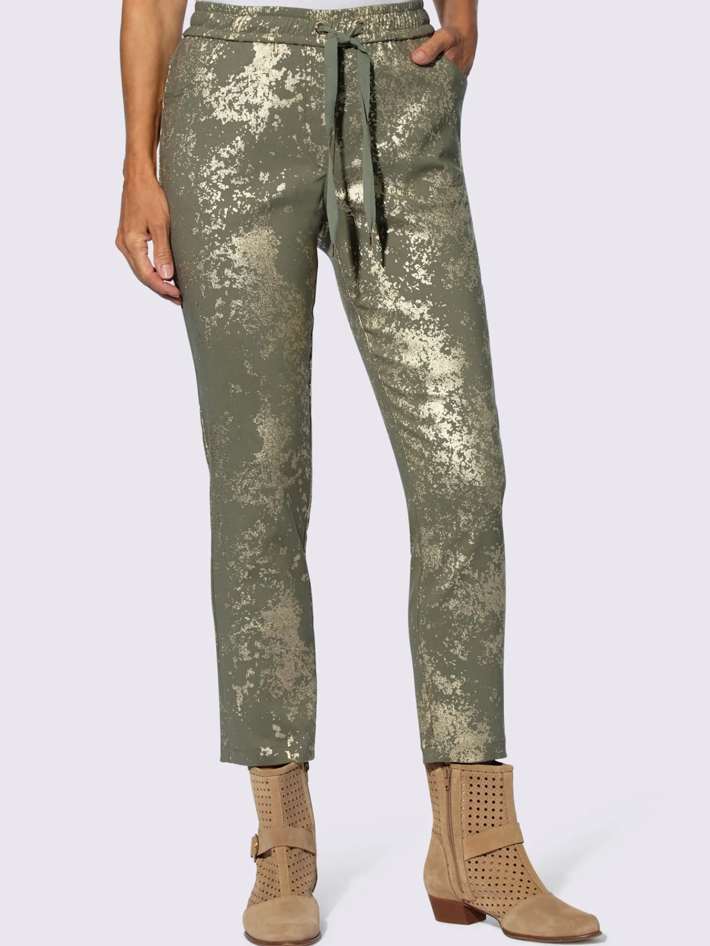 Pantalons<Pantalon viscose