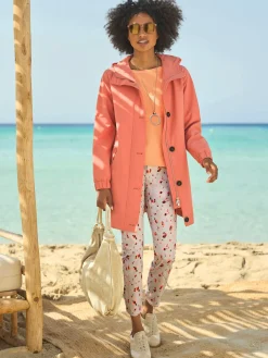 Linea Tesini Vestes<Parka boutons contrastés élégants