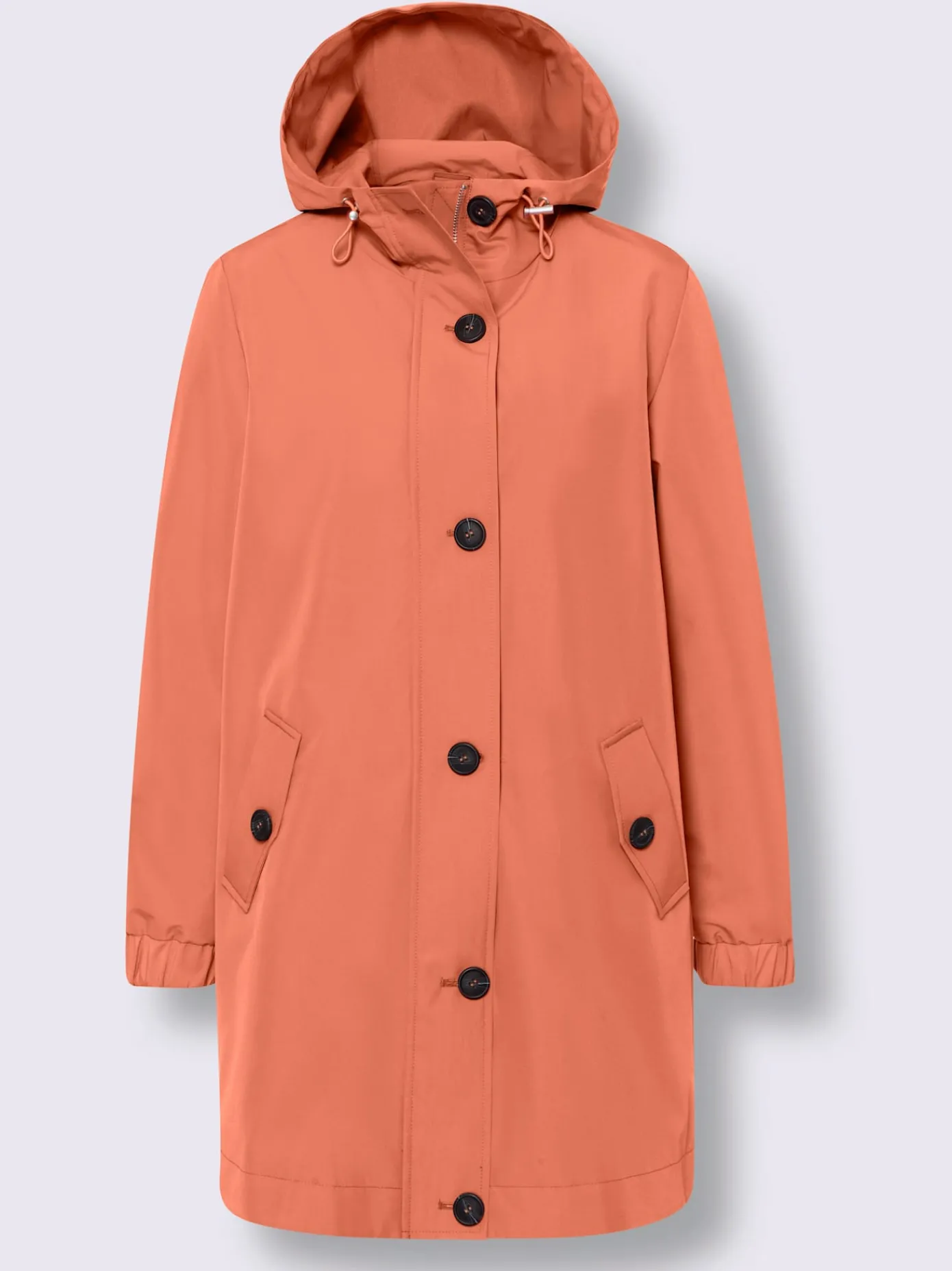 Linea Tesini Vestes<Parka boutons contrastés élégants