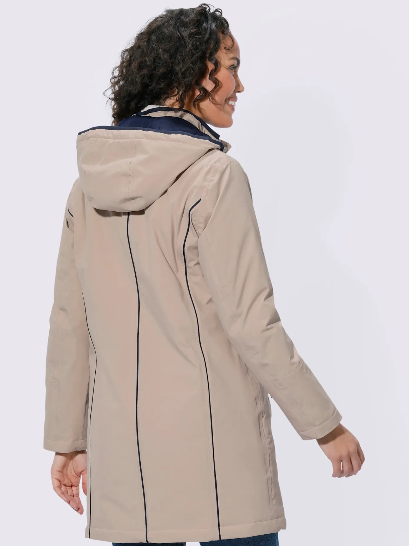 Collection L Vestes<Parka technique qualité microfibre : imperméable, coupe-vent et respirante