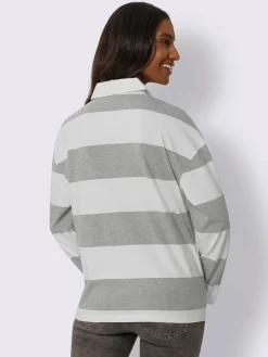 Best Connection T-Shirts<Polo à manches longues motif à rayures mode