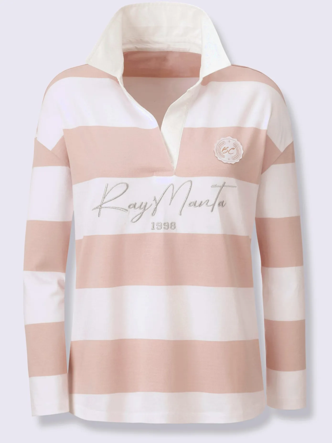 Best Connection T-Shirts<Polo à manches longues motif à rayures mode