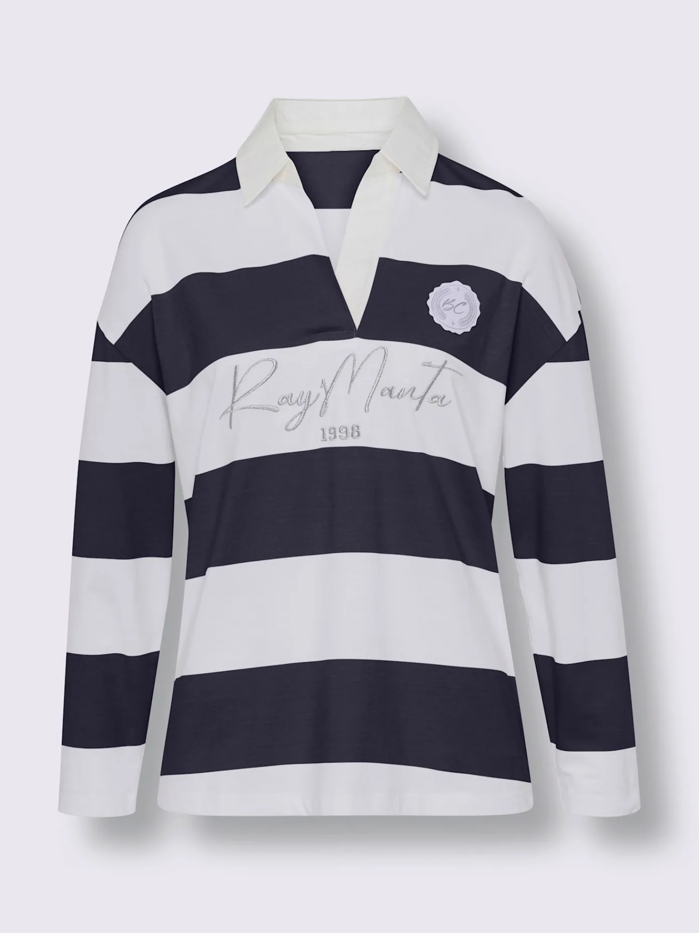 Best Connection T-Shirts<Polo à manches longues motif à rayures mode