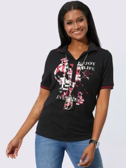 T-Shirts<Polo viscose