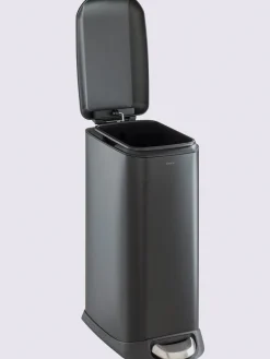 helline home Petits Rangements<Poubelle à pédale fermeture automatique facile