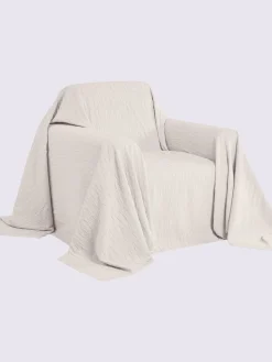 helline home Coussins Déco Et Housses<Protection fauteuil tissée