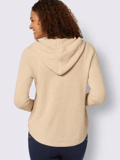 Collection L Pulls<Pull à capuche 50% coton