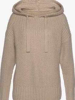 LASCANA Tenues De Détente|Pulls<Pull à capuche en grosse maille douce