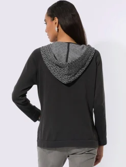 Creation L Pulls<Pull à capuche pierres fantaisie